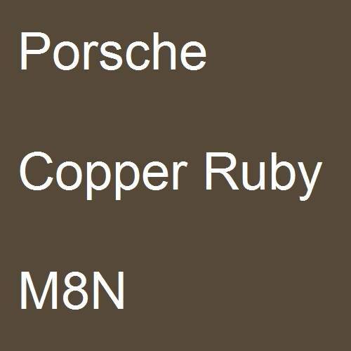 Porsche, Copper Ruby, M8N.